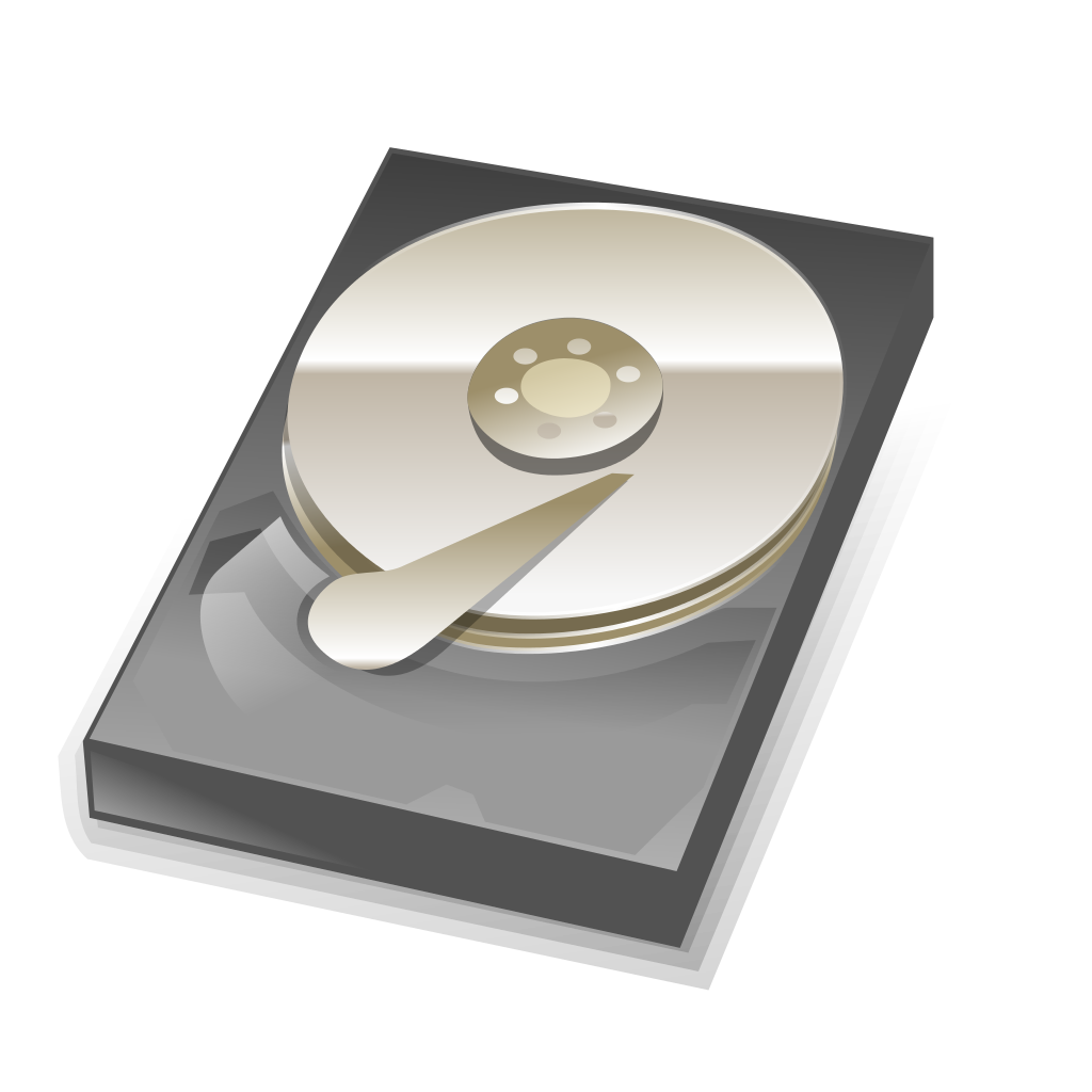 Clipart music disk. File harddisk svg wikimedia