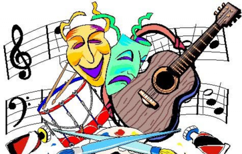 Arts oakview preparatory school. Clipart music fine art