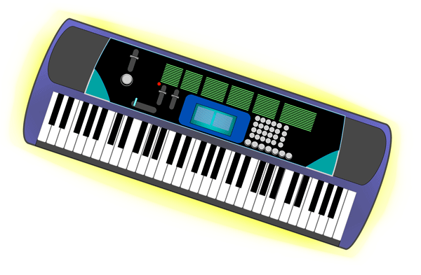 keyboard clipart music keyboard