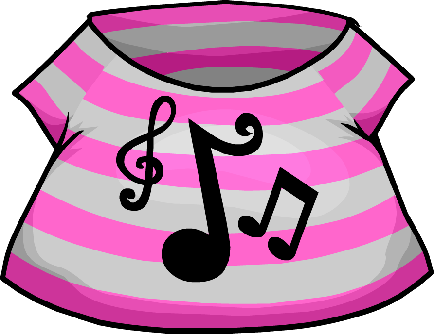 Note clipart music pink. Image pop shirt icon