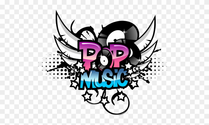 music clipart pop music