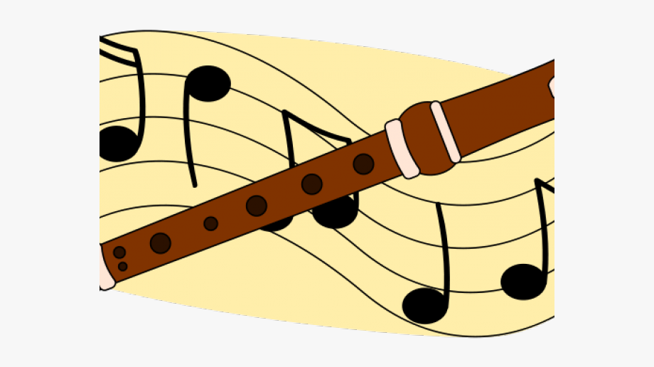 Wind musical instruments . Clipart music recorder