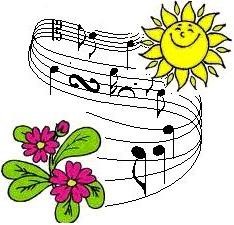 clipart music spring