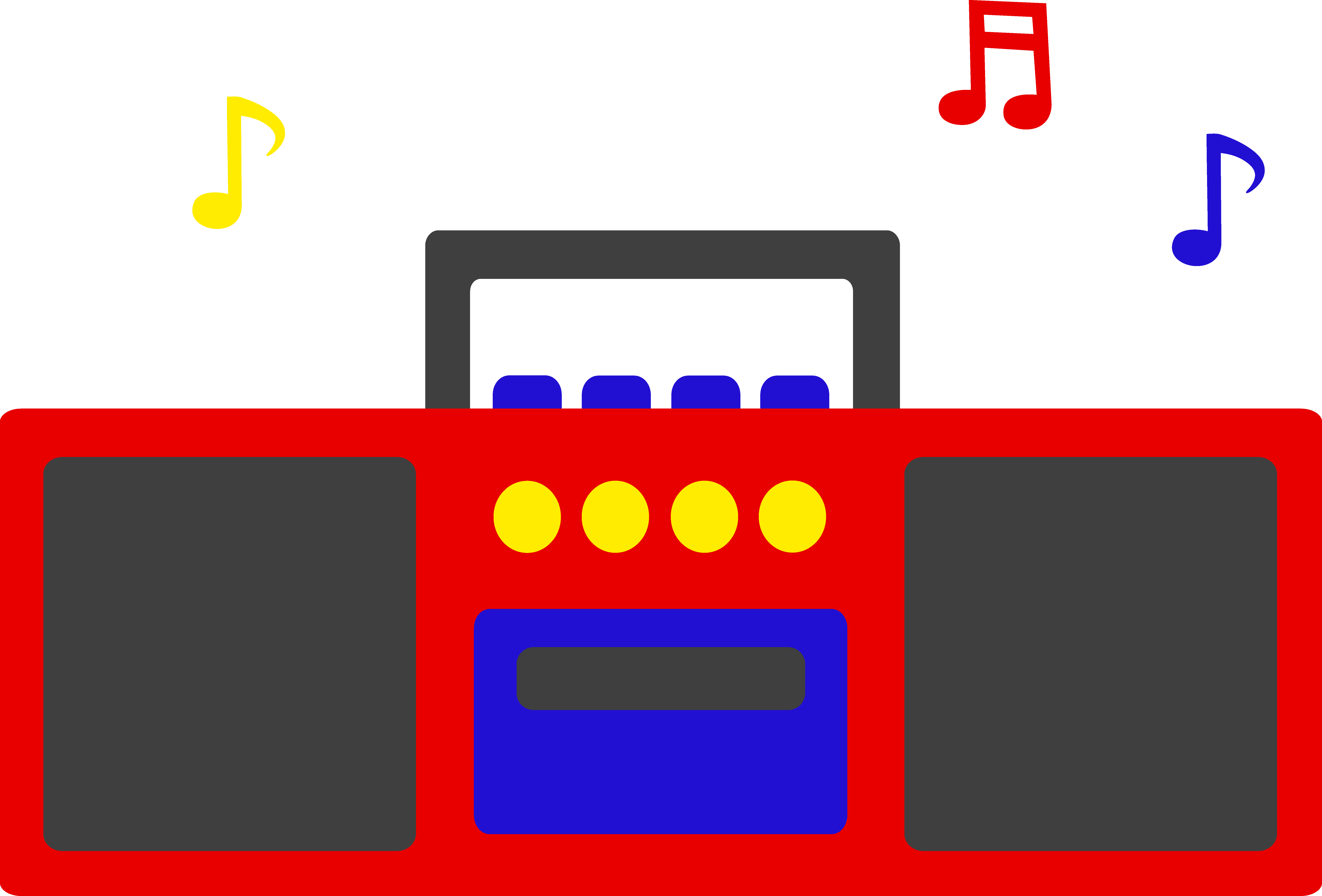  collection of drawing. Jukebox clipart radio