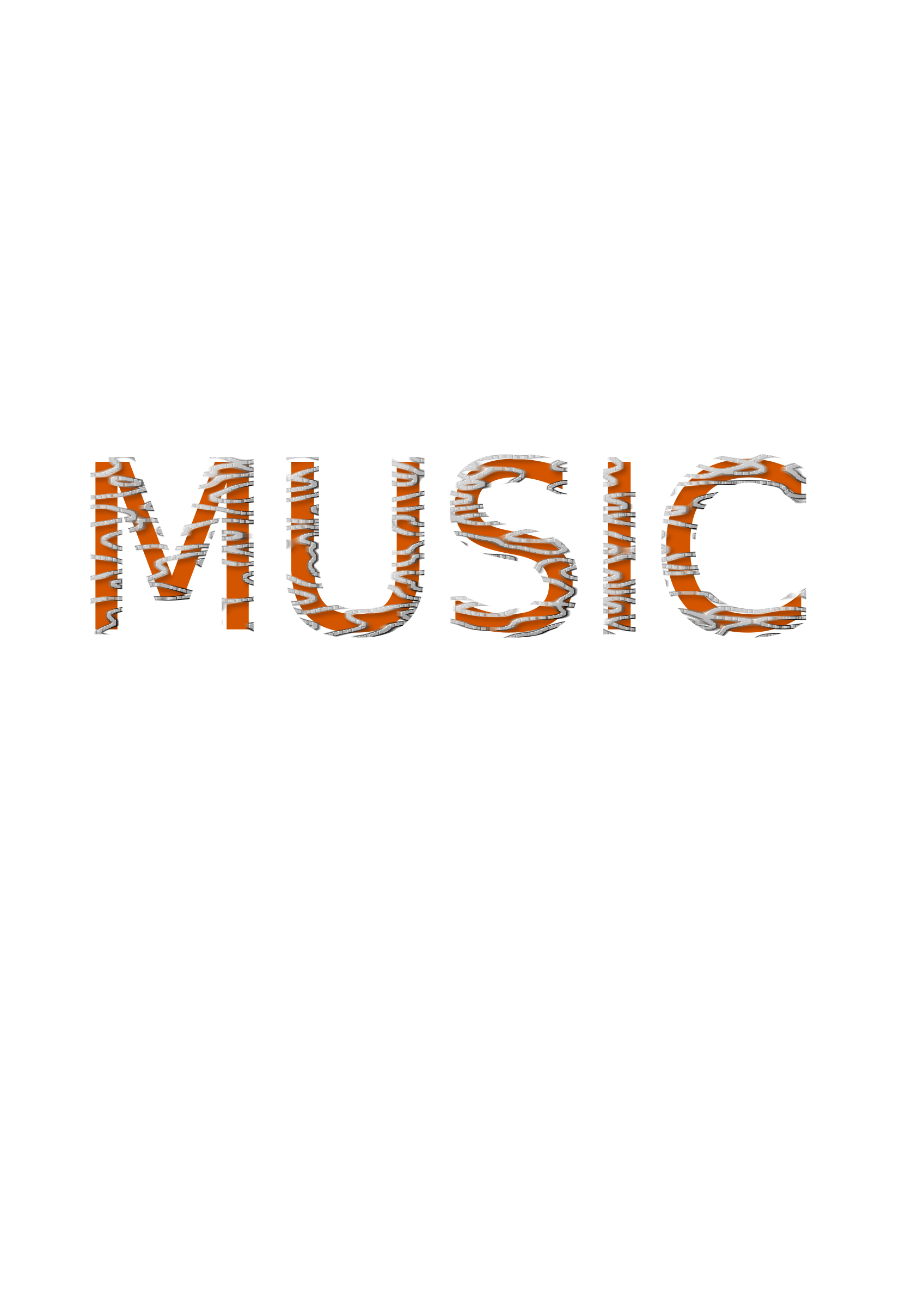 Clipart music text. Big image png