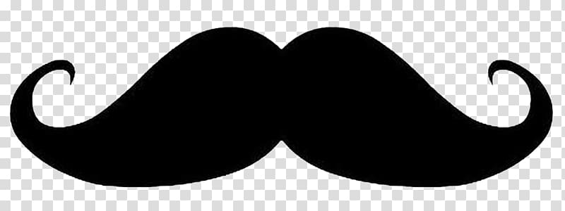 mustache clipart handlebar mustache
