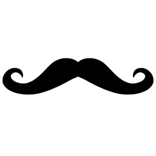 moustache clipart handlebar mustache