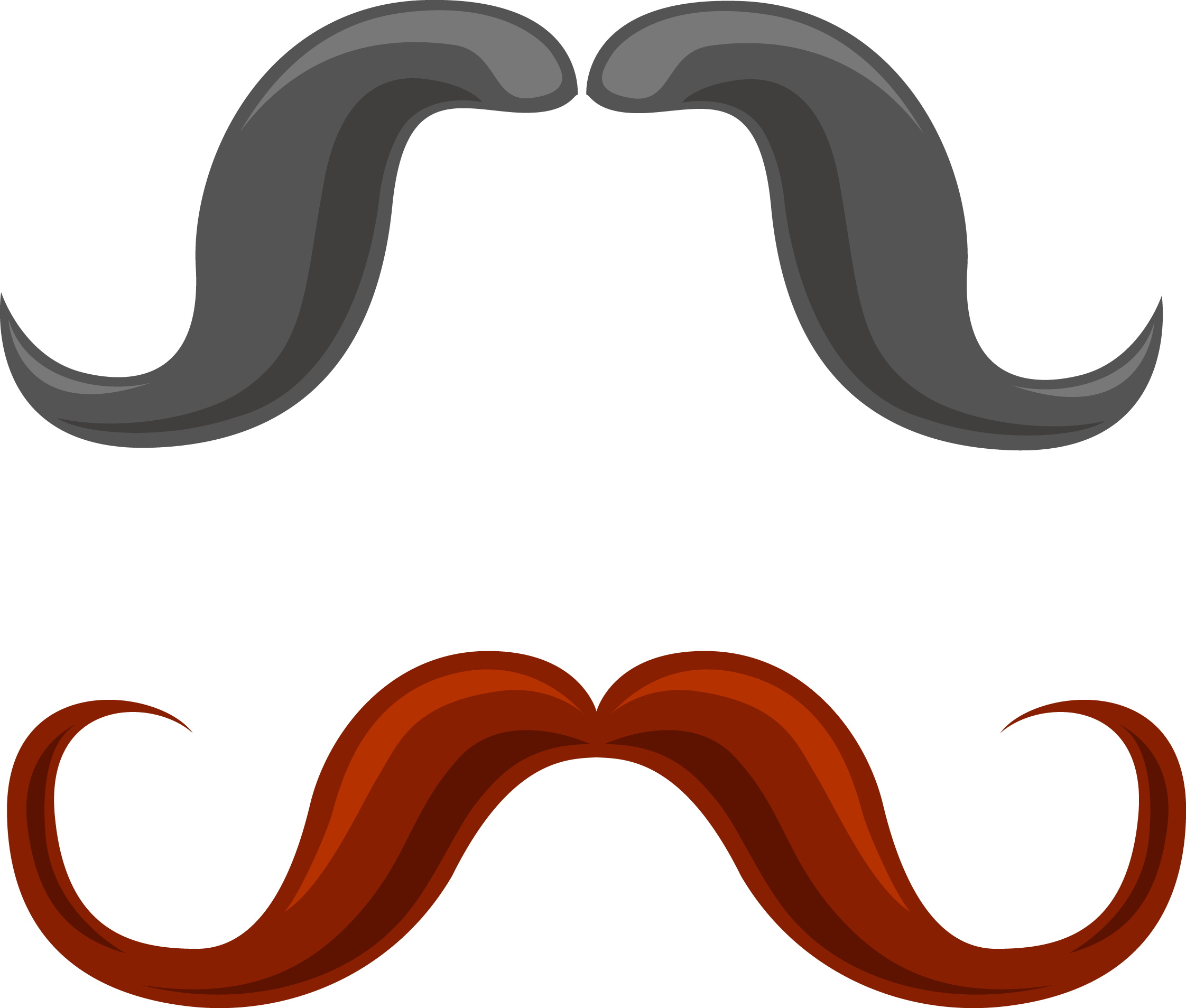 Moustache clipart orange. Beard man clip art