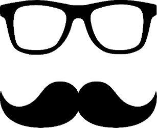Clipart mustache glares. Nerds faces gifts gift