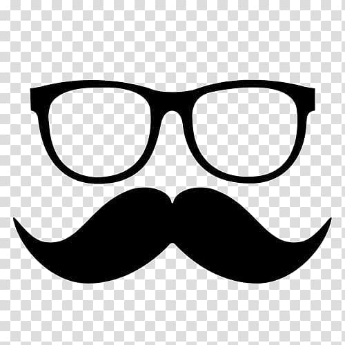Eyeglasses and world beard. Mustache clipart spectacles frame