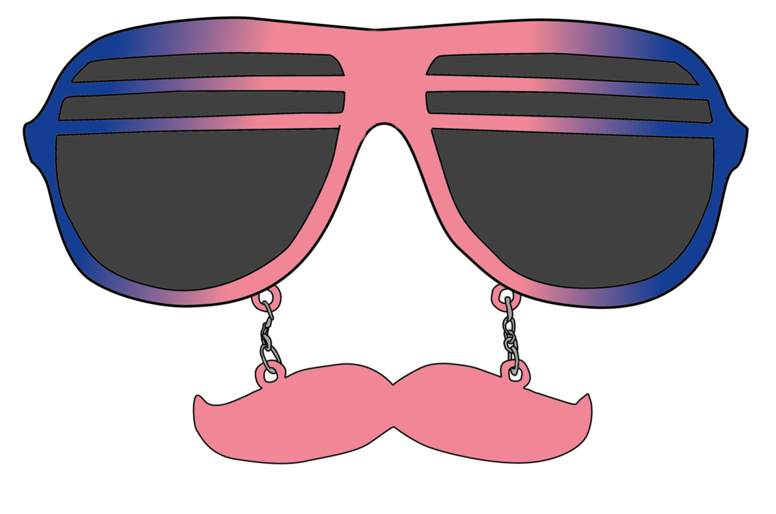 Shades by missemkay on. Mustache clipart goggles