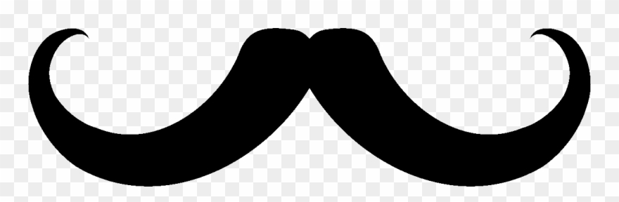 clipart mustache handlebar mustache