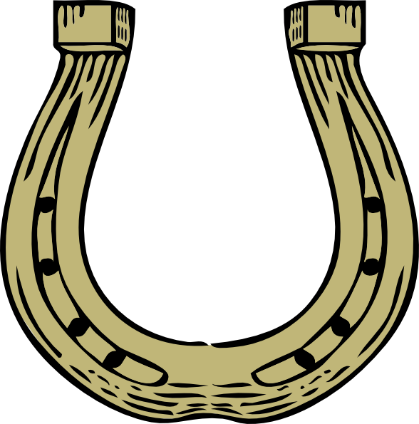 clipart mustache horseshoe