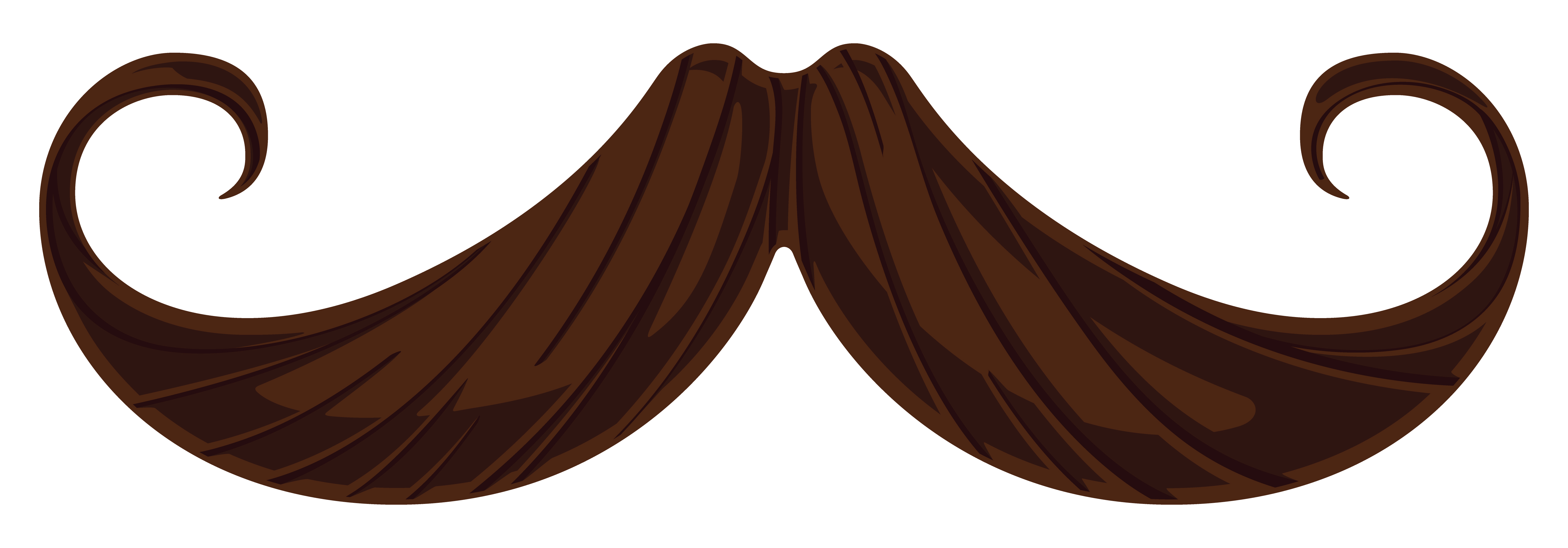 mustache clipart stock
