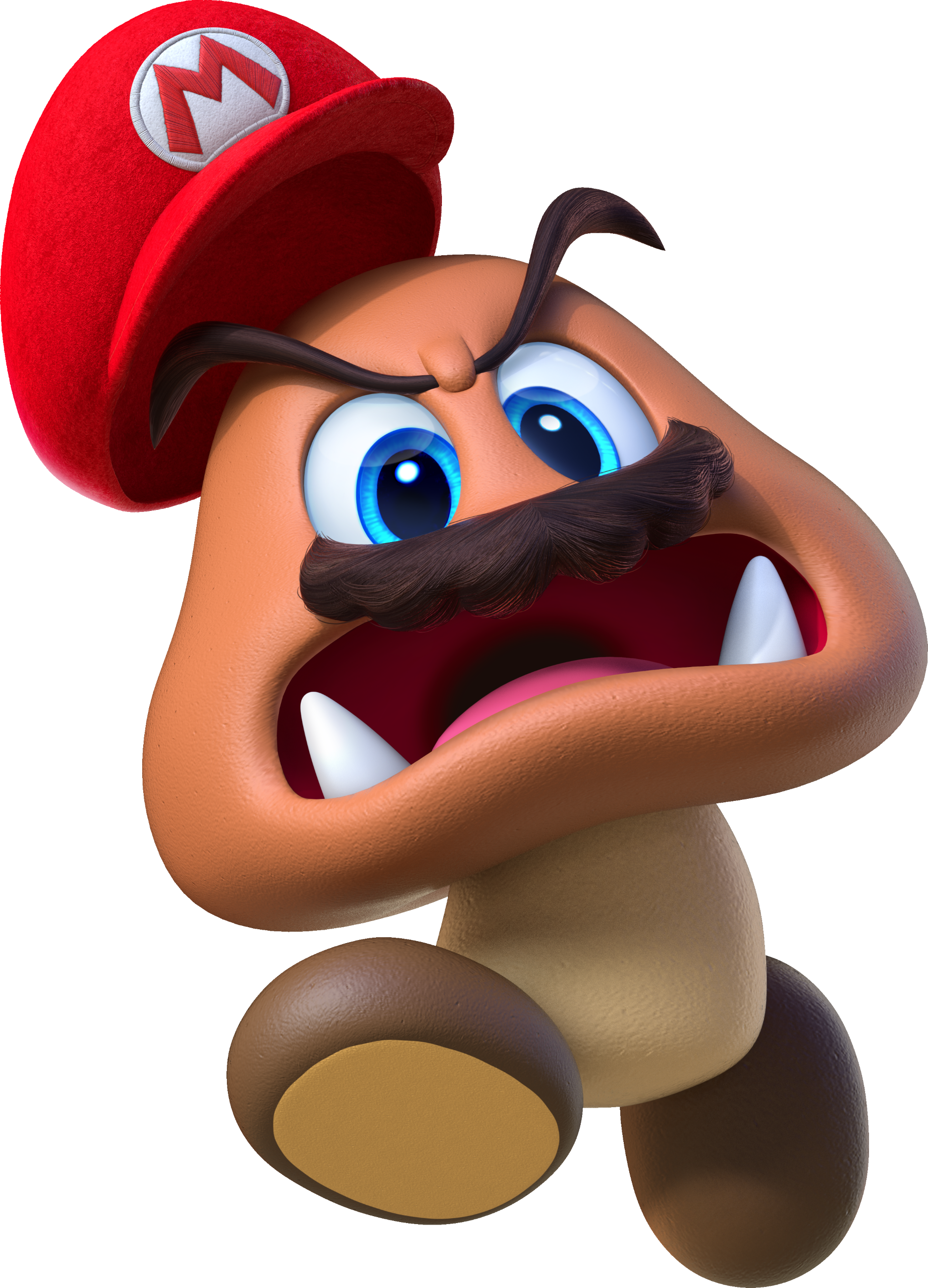 Mario clipart goomba. Super odyssey goombapedia fandom