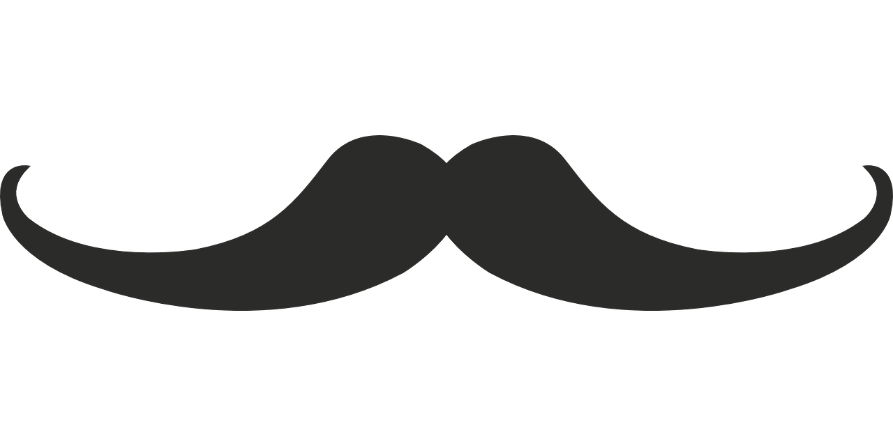 clipart mustache movember