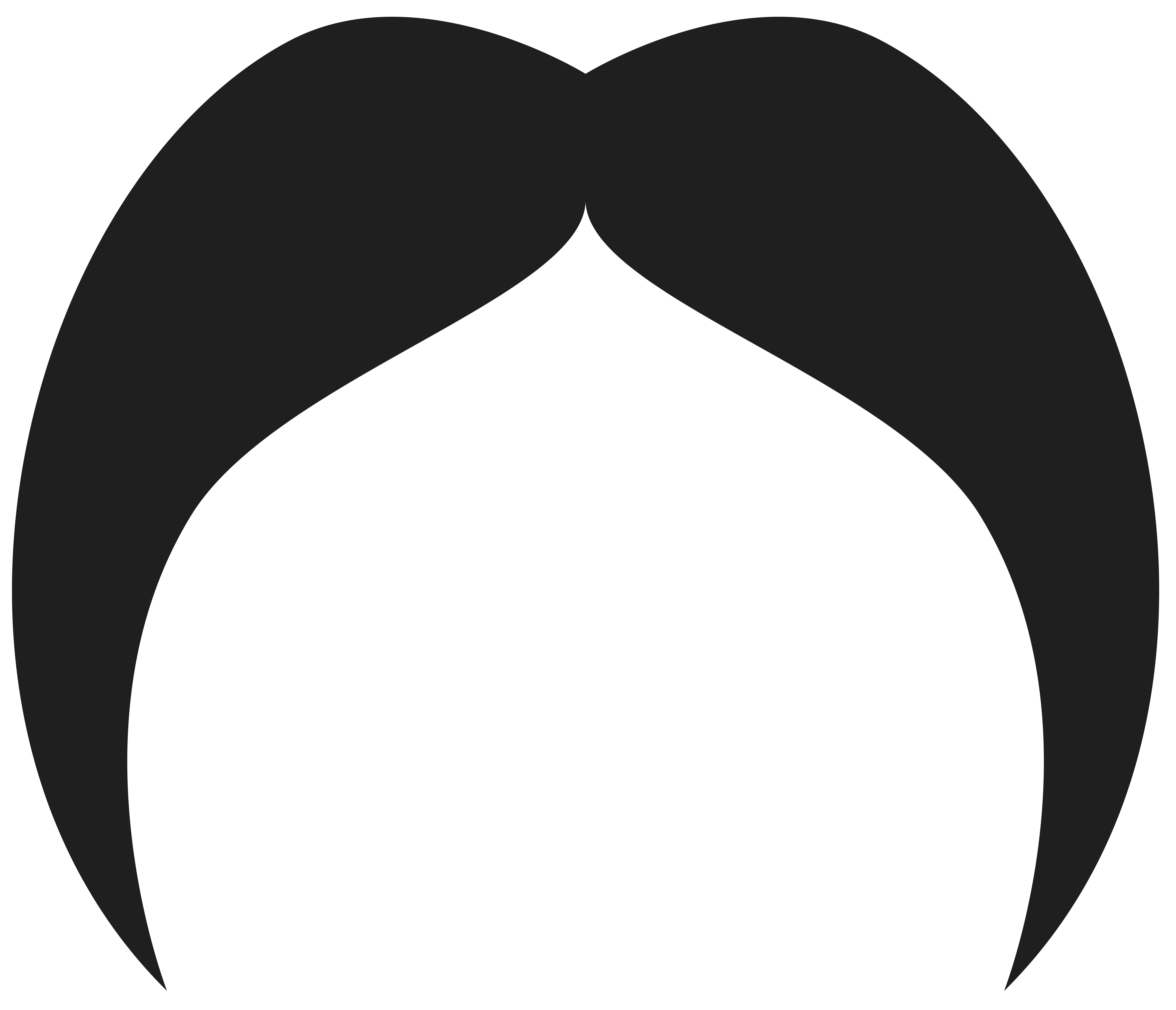 mustache clipart horseshoe