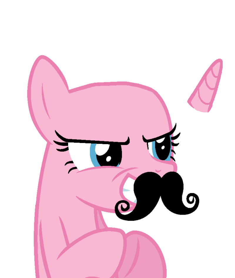 Mlp earth pony base. Clipart mustache painted