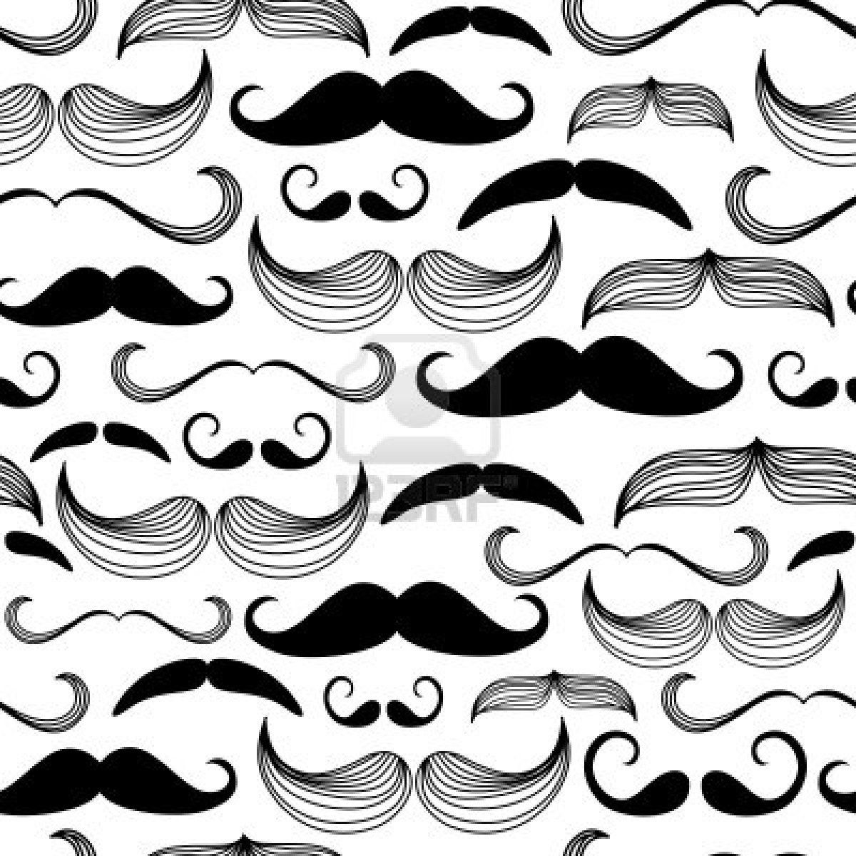 Mustaches pure amazing wallpaper. Clipart mustache pattern paper