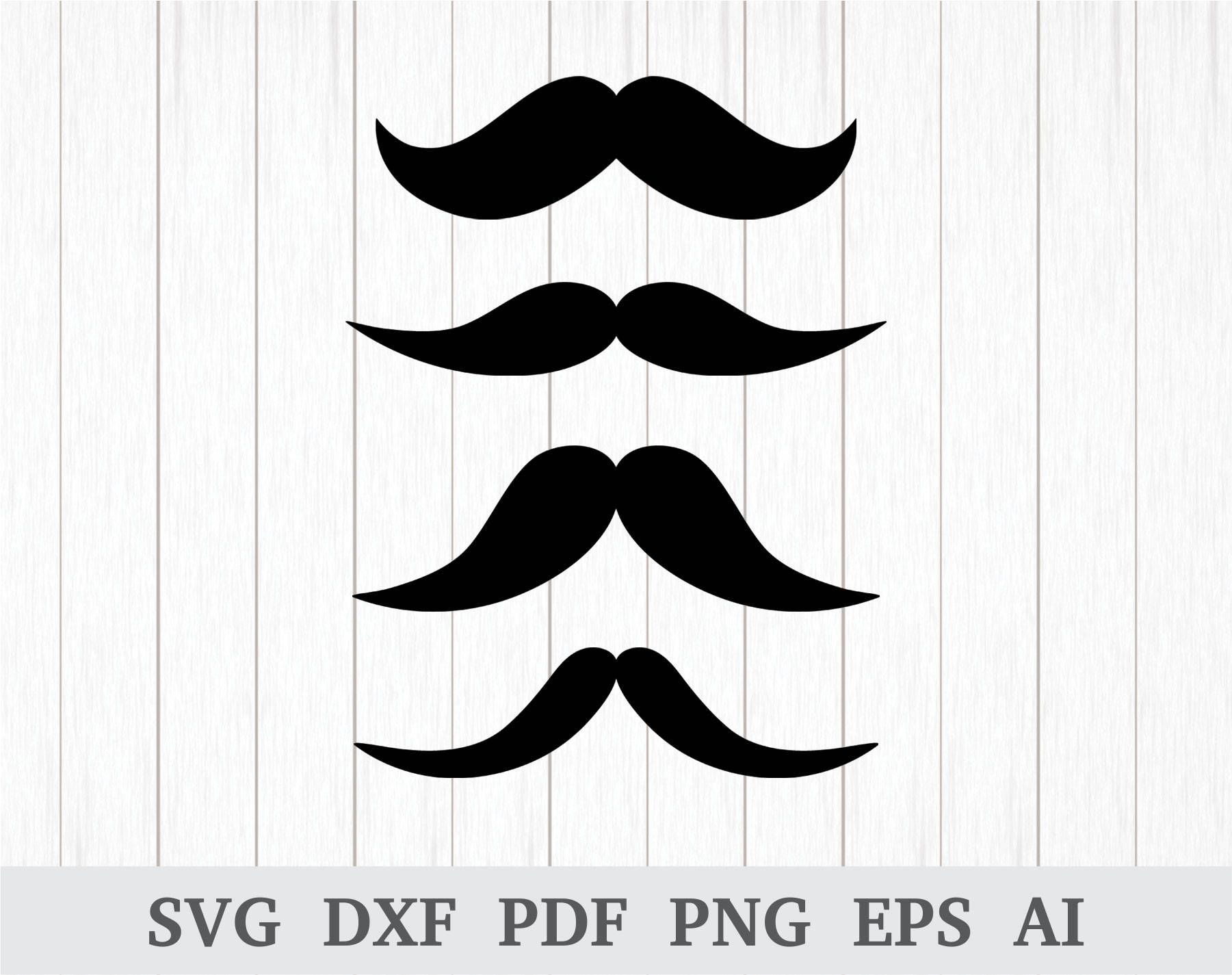 clipart mustache pdf
