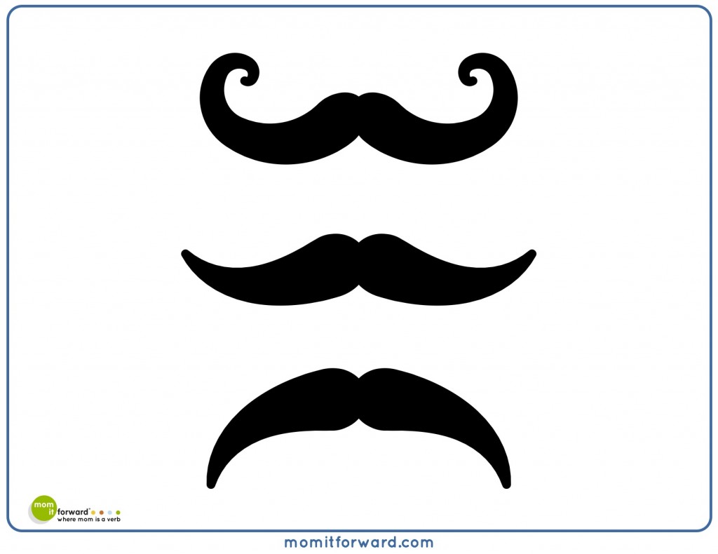clipart mustache photo booth