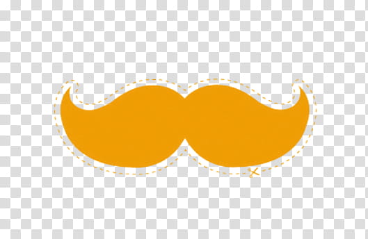 Clipart mustache yellow. Moustaches transparent background png