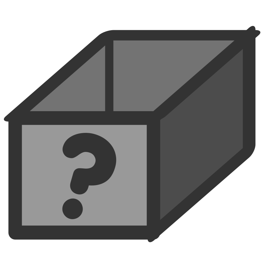 Black . Clipart numbers box
