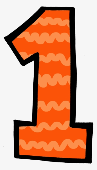 number 4 clipart individual number