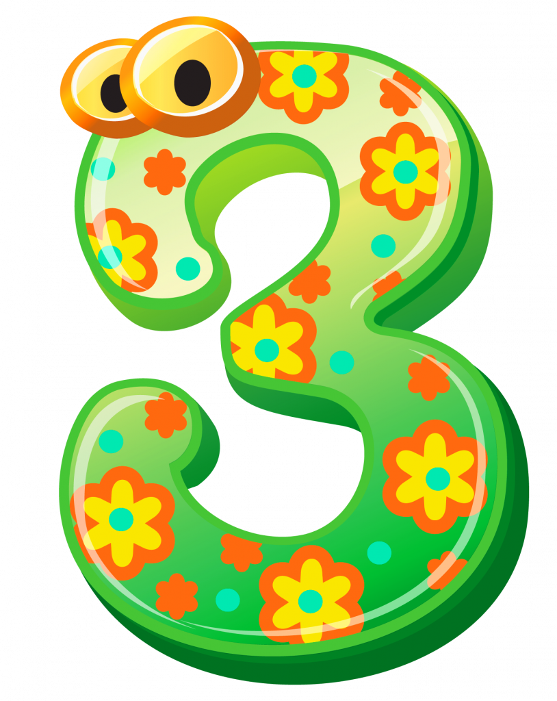 number 6 clipart animated
