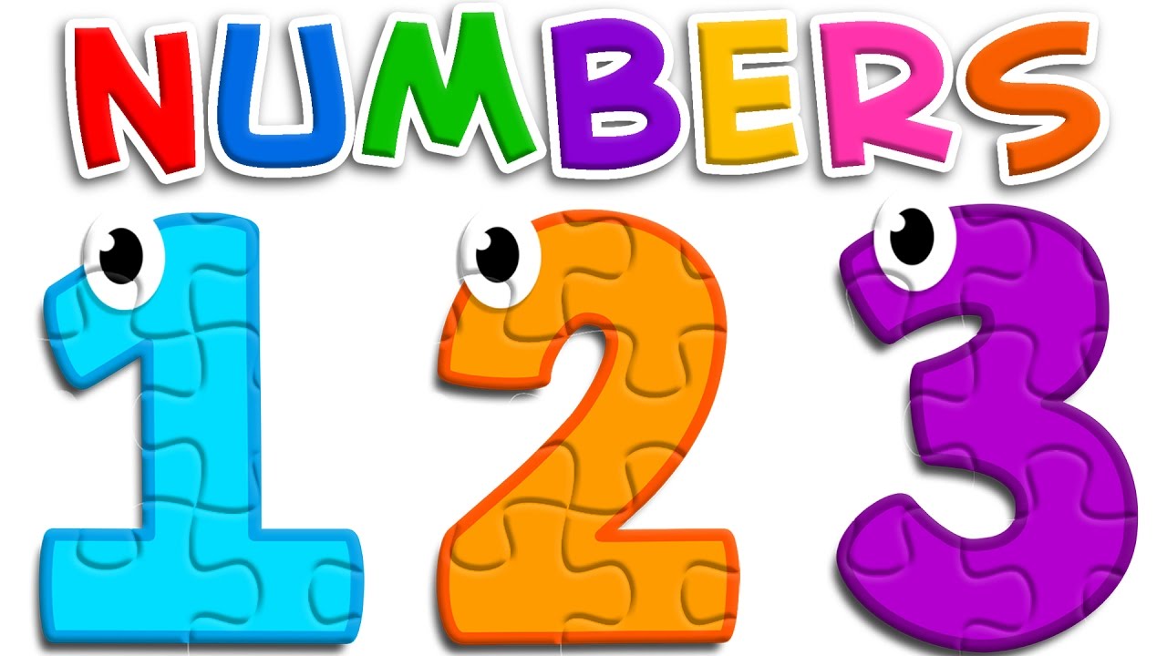 clipart numbers learning