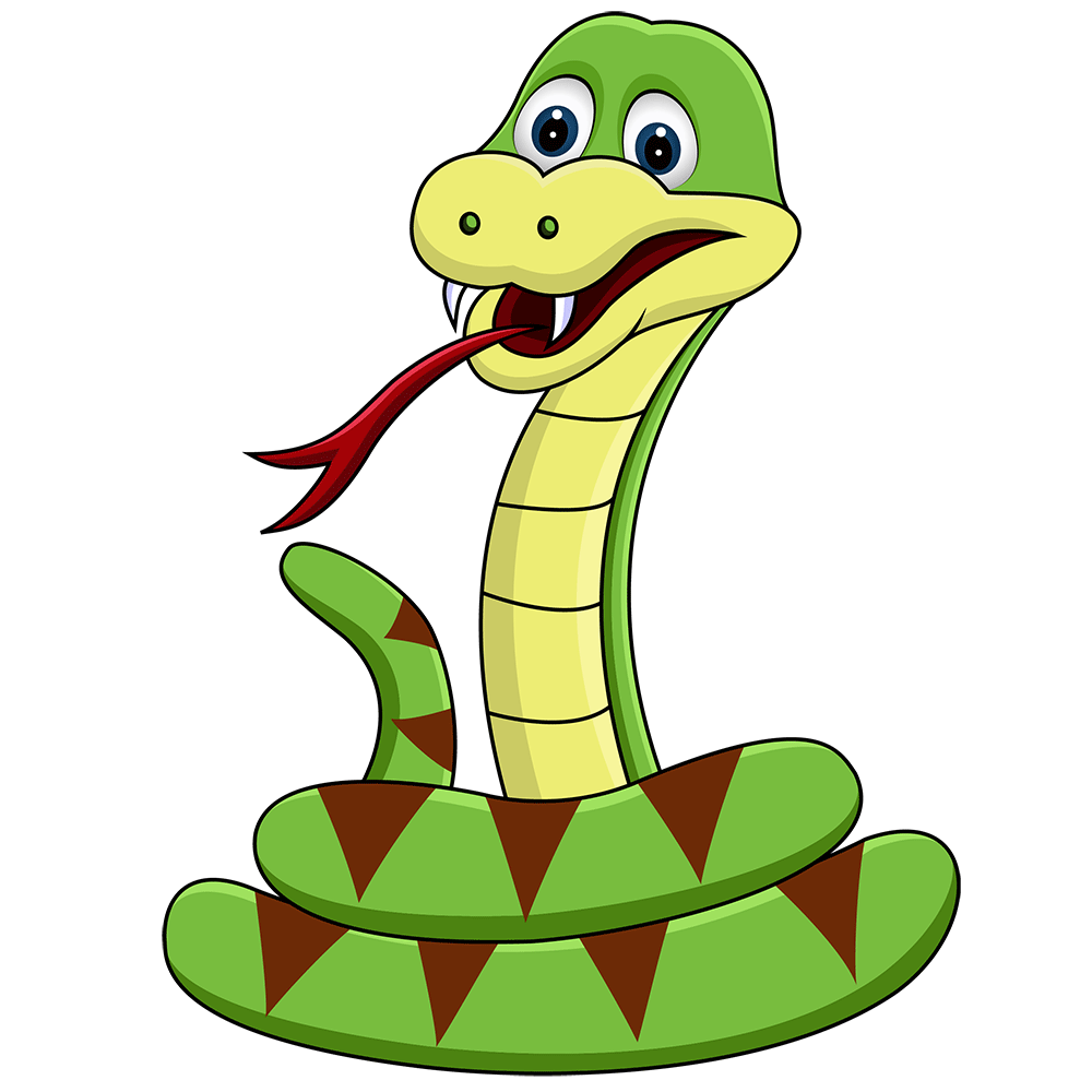 clipart snake venomous snake