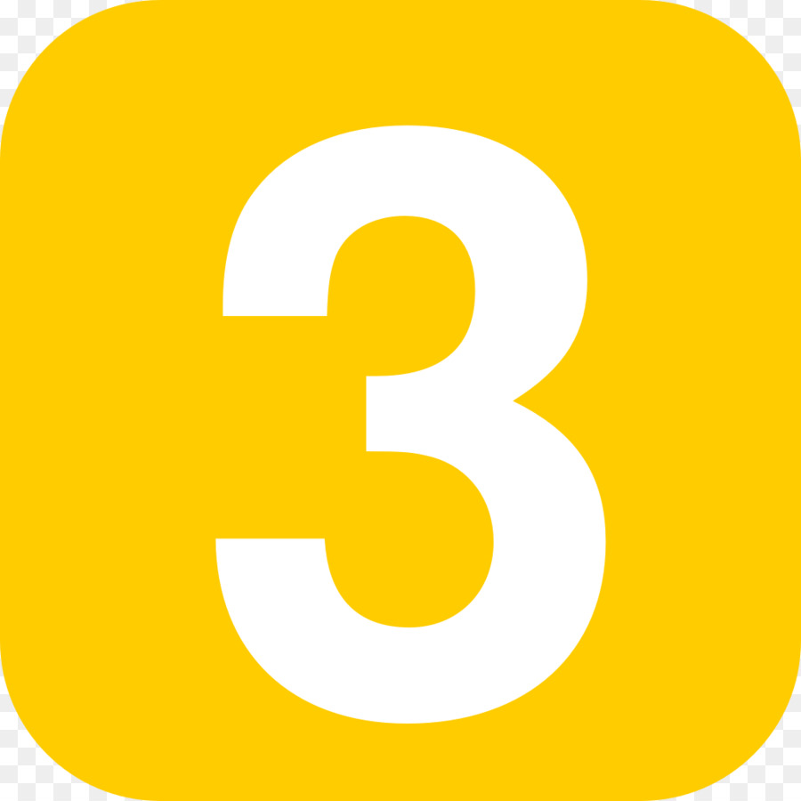 numbers clipart yellow