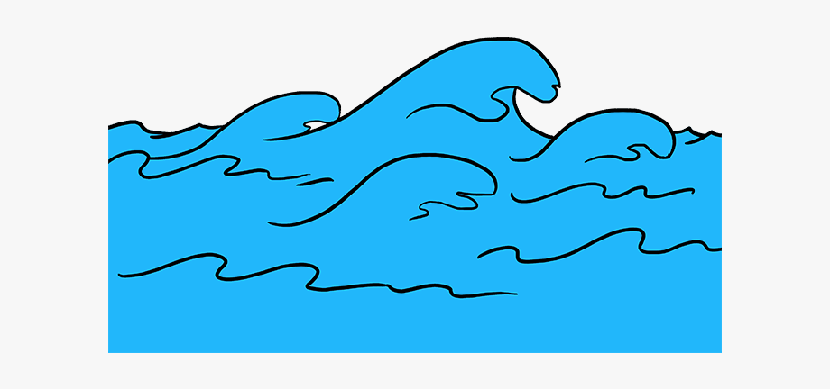 clipart wave easy