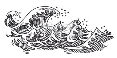 clipart ocean drawing