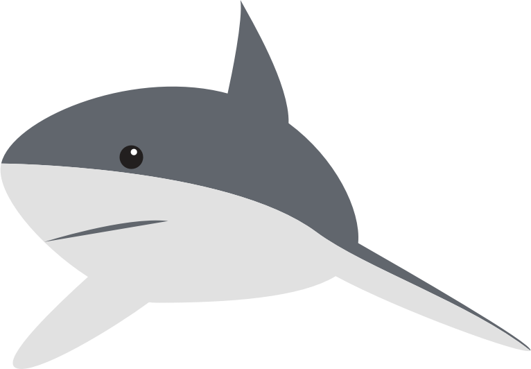 ocean clipart shark