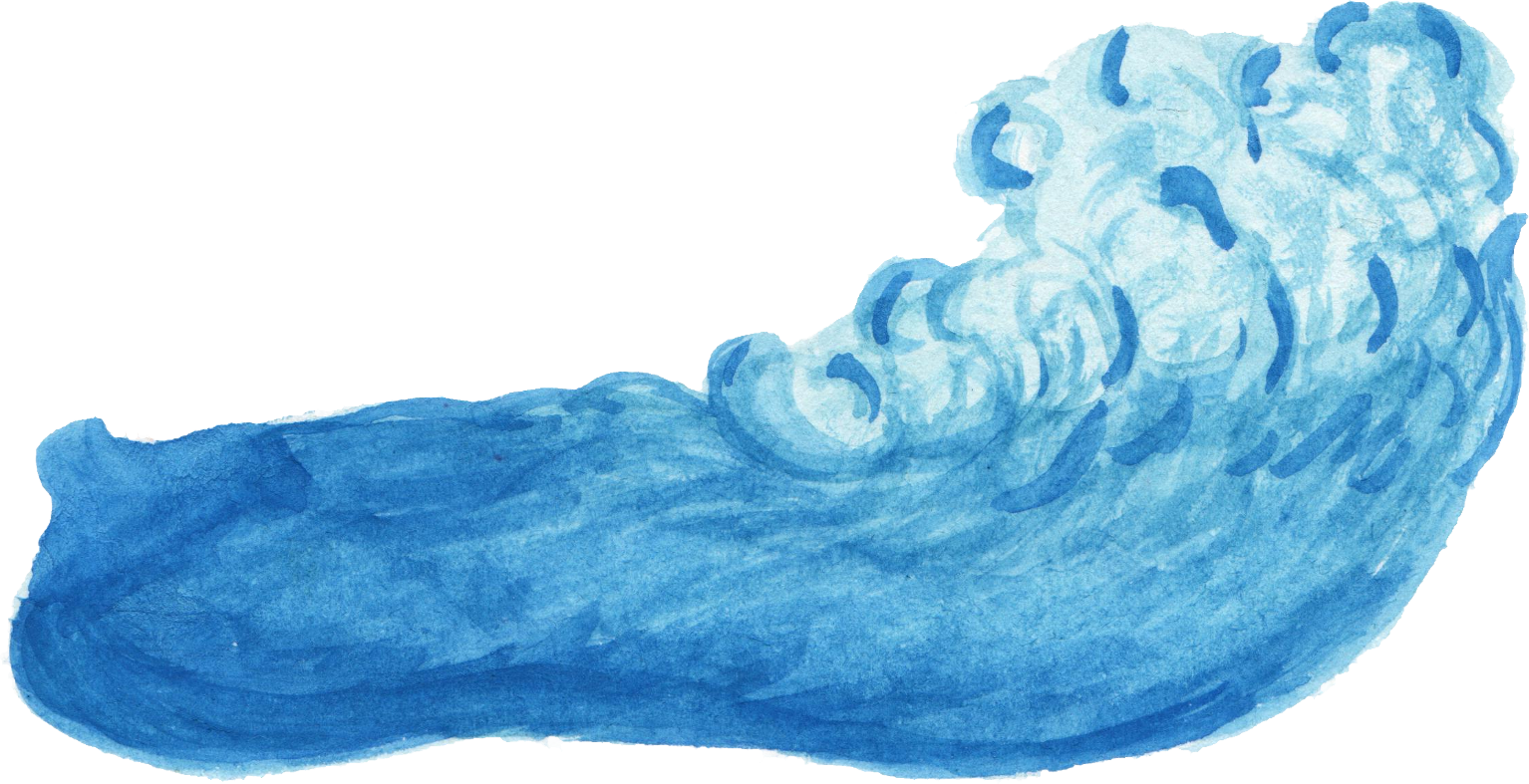 Ocean clipart watercolor, Ocean watercolor Transparent FREE for