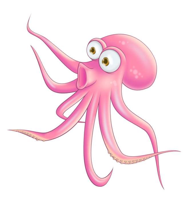 octopus clipart adorable