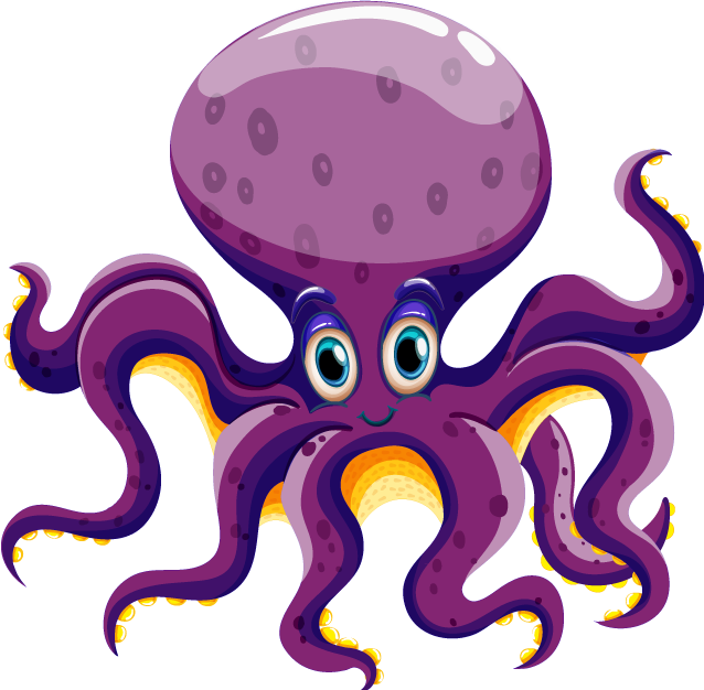 octopus clipart juggling