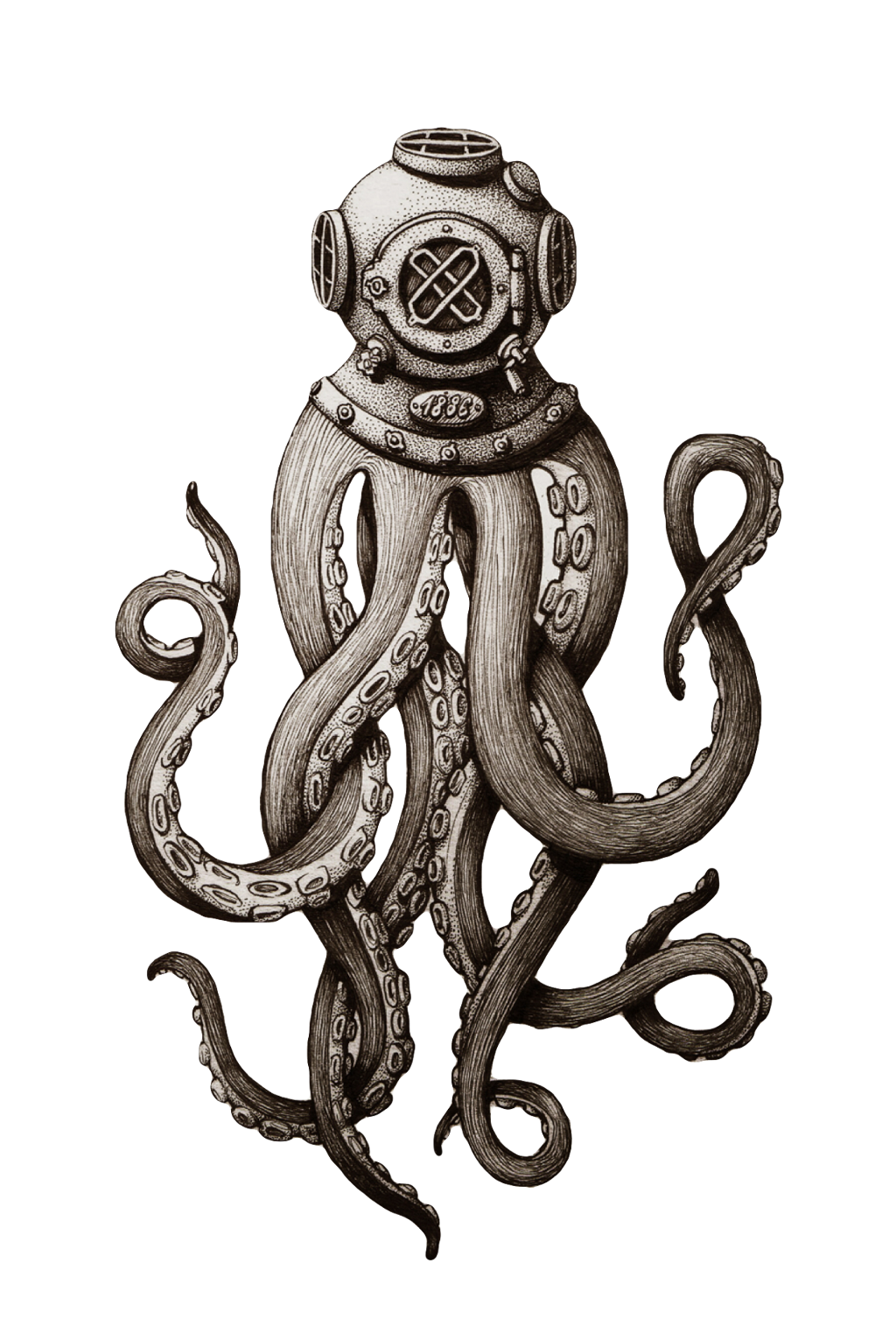 clipart octopus anchor