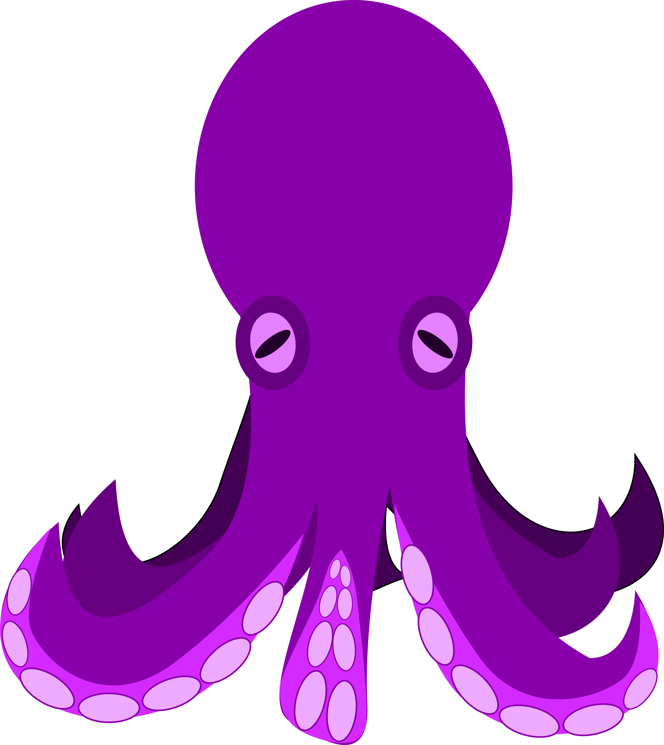 Big image png. Clipart octopus aquatic animal