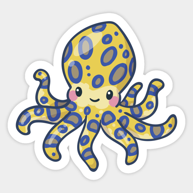 octopus clipart blue ringed octopus. 