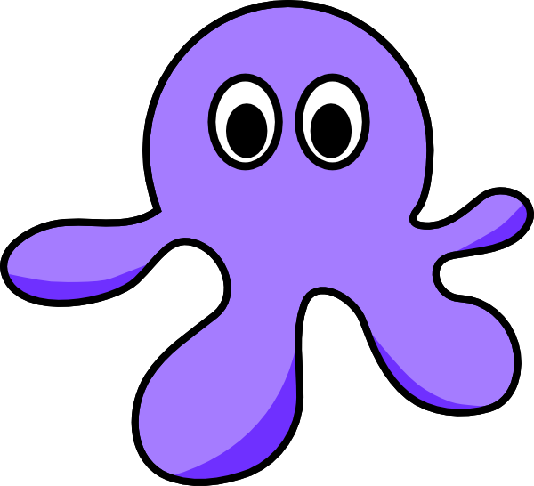 clipart octopus cartoon