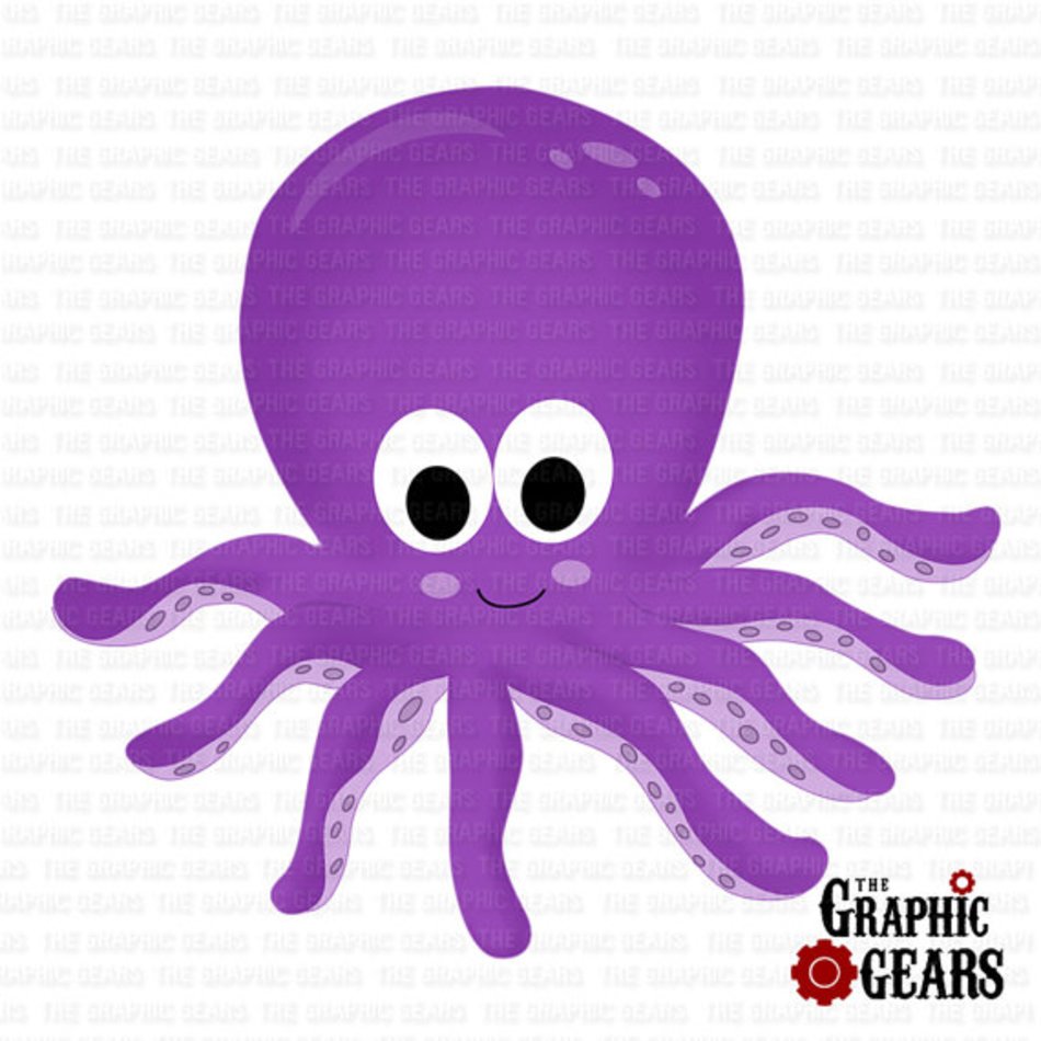 Clipart octopus cute baby octopus. Clip art n free