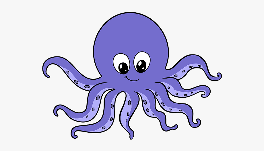 clipart octopus easy