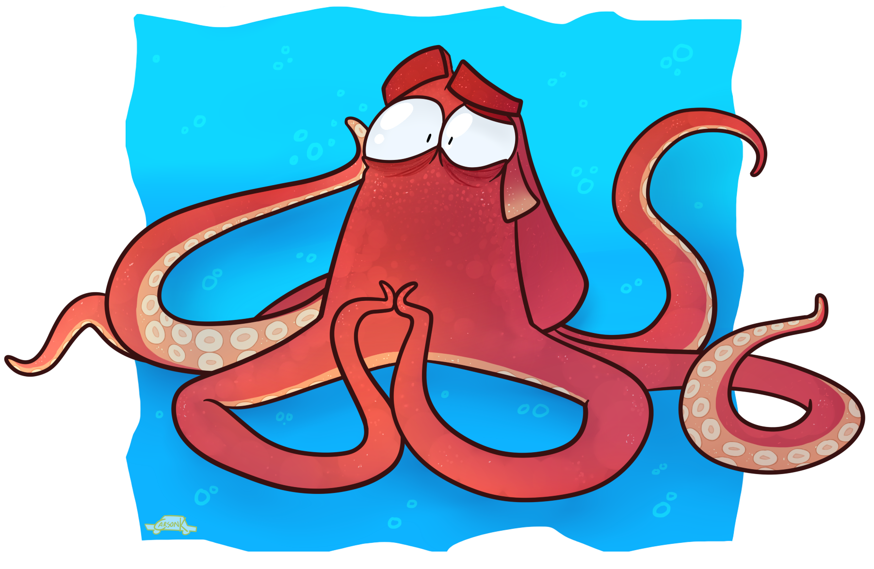 clipart octopus fake