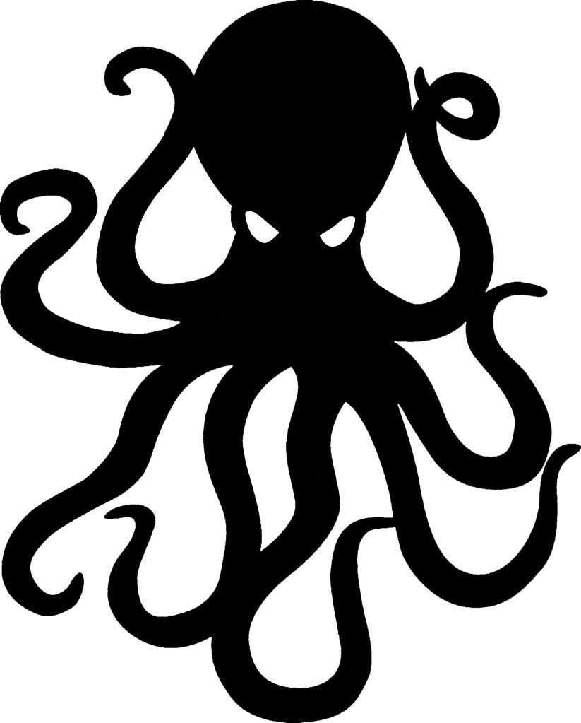 octopus clipart simple