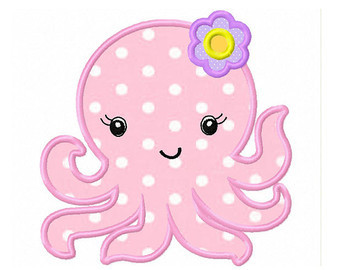 octopus clipart girl octopus