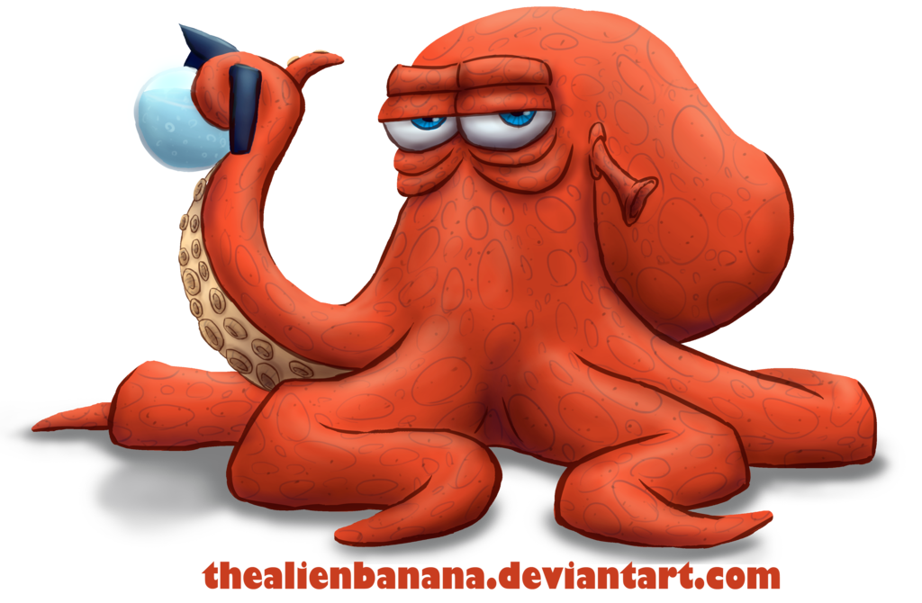 octopus clipart hank