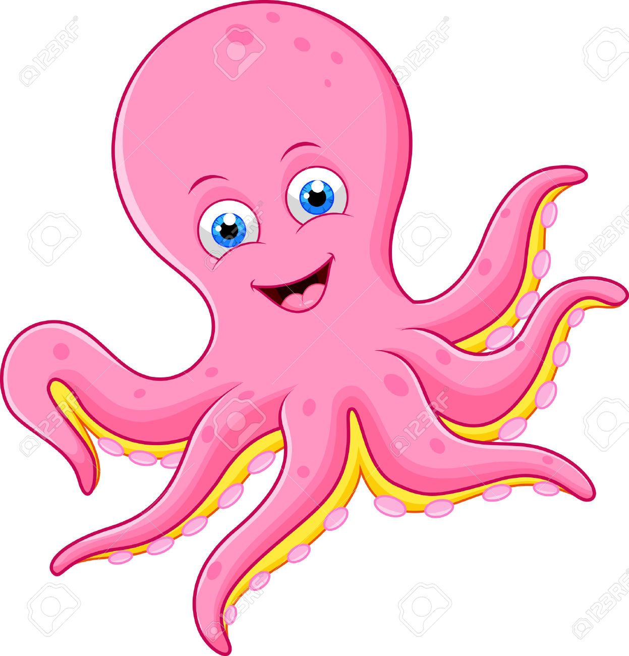 clipart octopus head