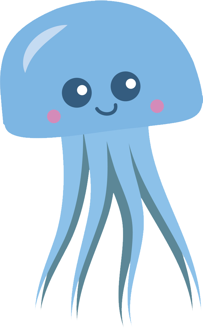 clipart octopus jellyfish